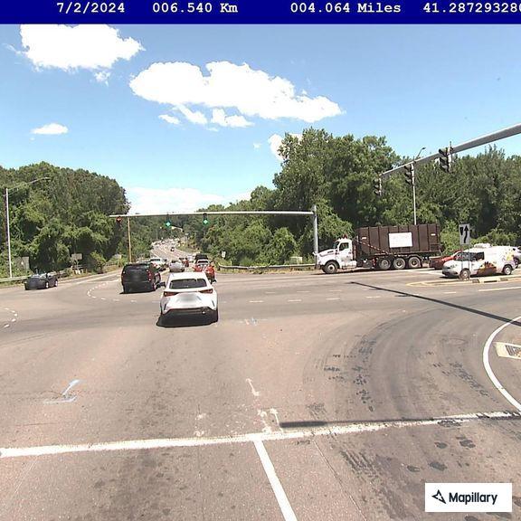 Two-car crash at Route 25 and Route 111