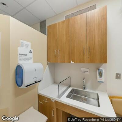 Disorderly family member in hospital emergency room