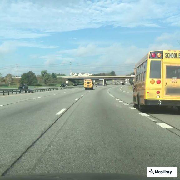 Tire change needed on westbound Route 17 in Goshen