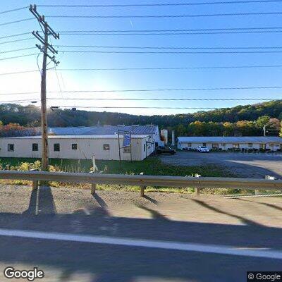 Garbage truck fire at industrial facility