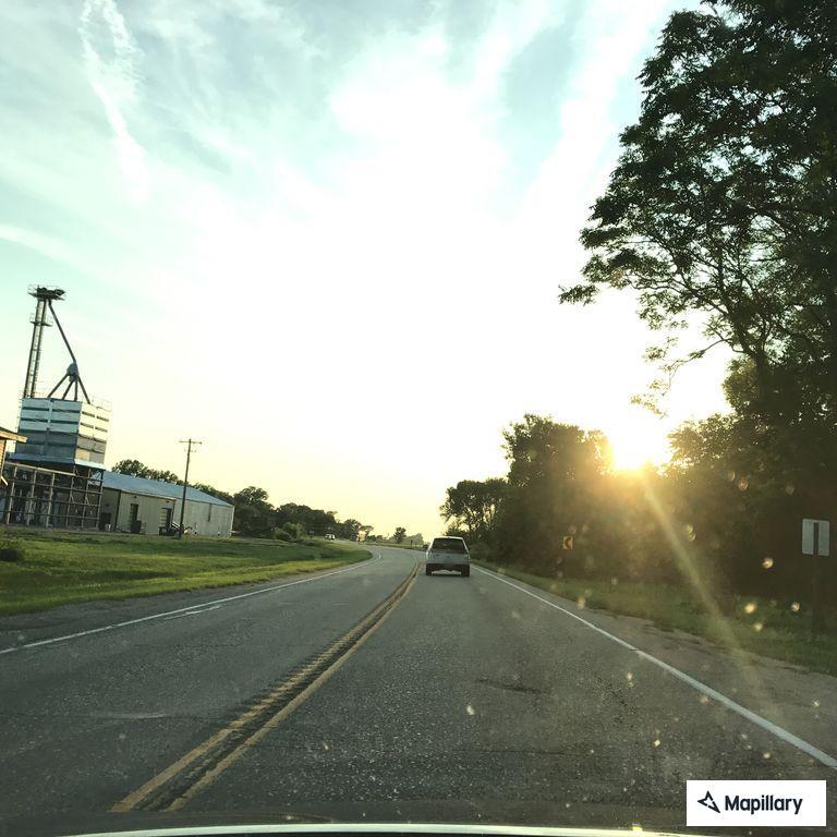 Reckless green minivan reported on County Road 15