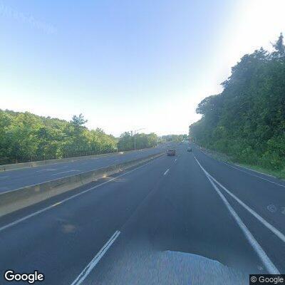 Large debris blocking left lane on Route 8 south