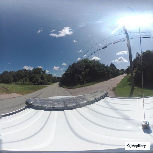 Vehicle off roadway near Clark Gate Road