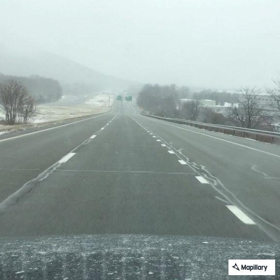 Possible vehicle fire on I-84 near Route 9D