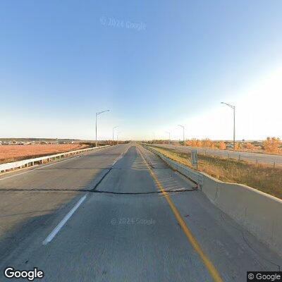 Pickup hits embankment after erratic driving on I-29