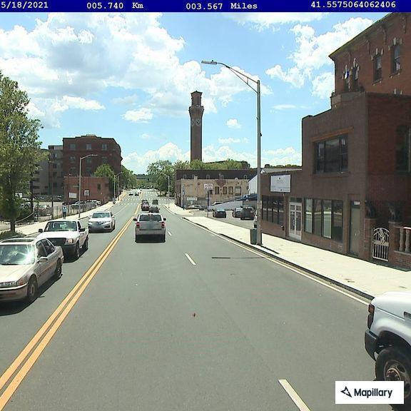 Crash at West Main and Meadow streets