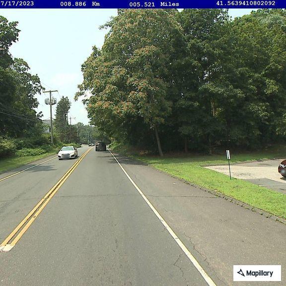 Car and motorcycle crash at Marion Avenue intersection