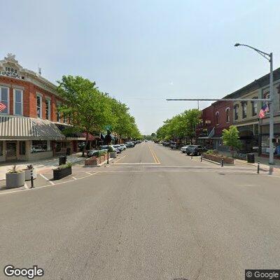 Traffic stop at Washington Street and Main Street