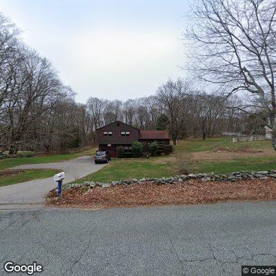 Person seen banging on garage door in yard