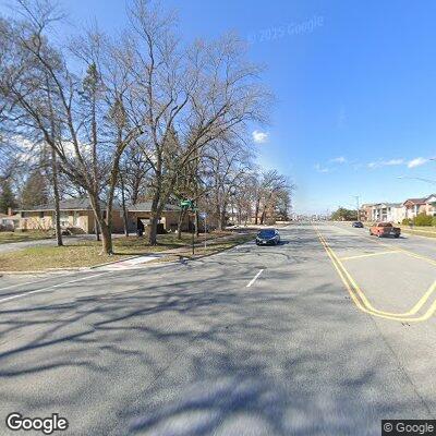 Tree blocking southbound lane on Harlem Avenue