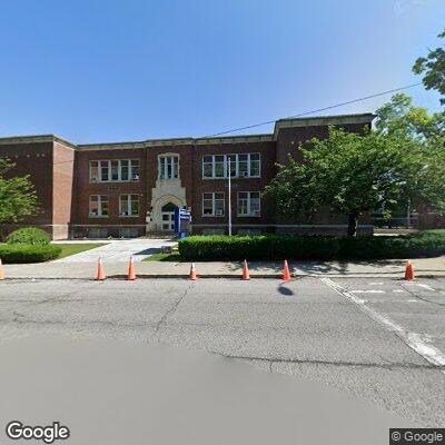 Bush fire near school building in Poughkeepsie