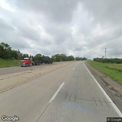Truck tows damaged vehicle on Highway 81
