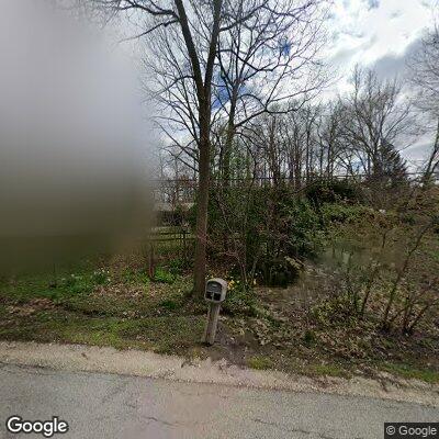 Leaning telephone pole reported on Hickory Lane