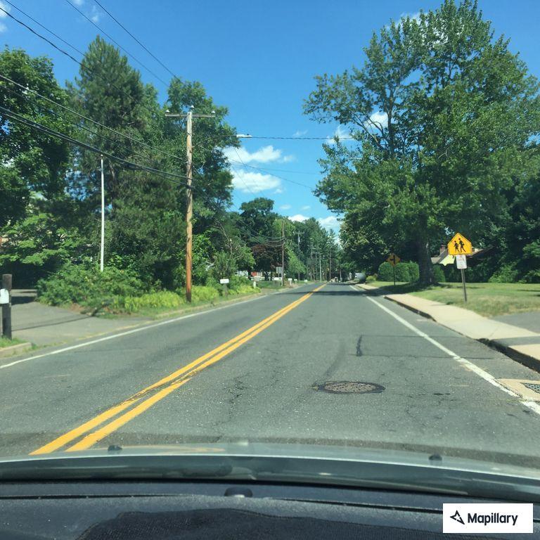 Motorcycle crash at Elm Street and Spring Street