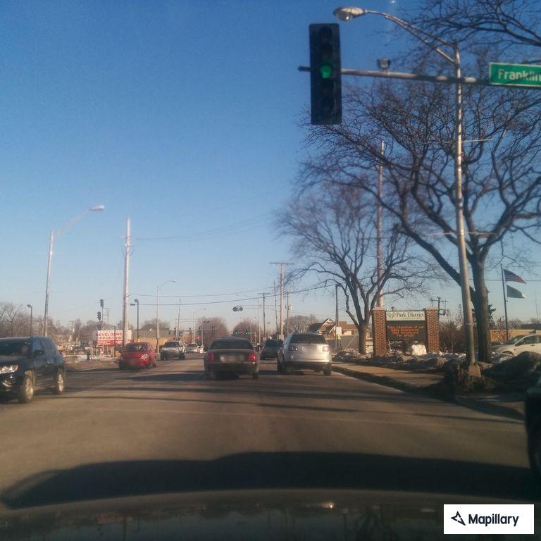 Railroad gate malfunction at Franklin and Rose