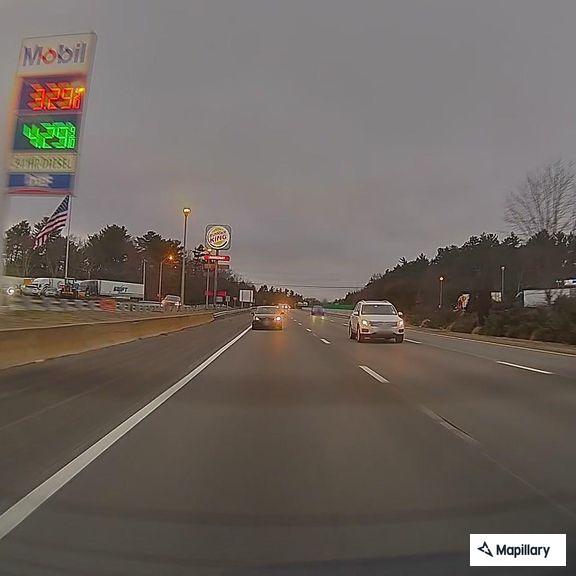 Minor two-car crash on Route 24 southbound