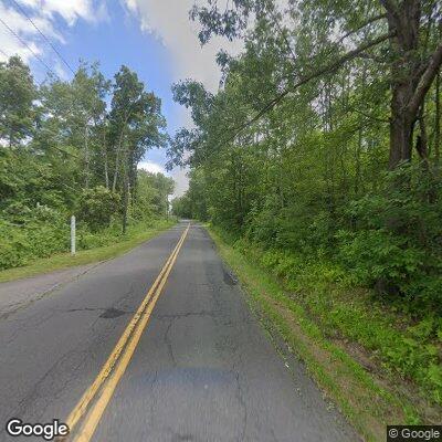 Downed power line blocks roadway near Daily Street, Granby