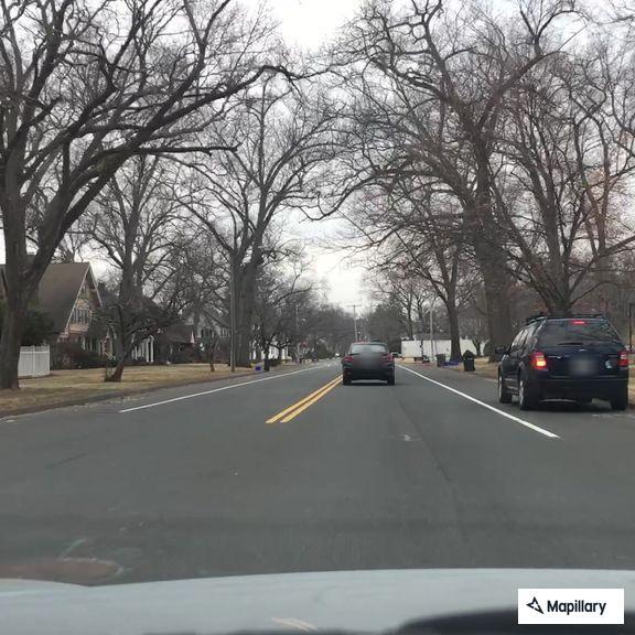 Two-car crash at Laurel Street and Ellington Street