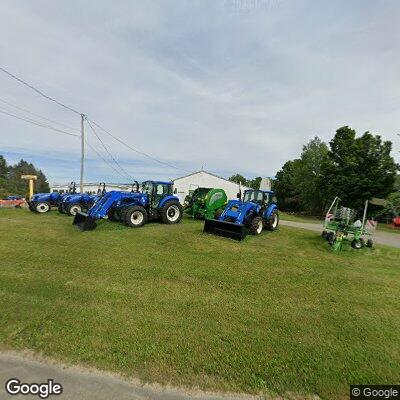 Tractor fire at equipment business in Woodhull