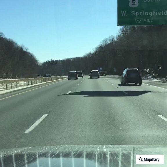 Double lane and ramp closure on I-91 southbound