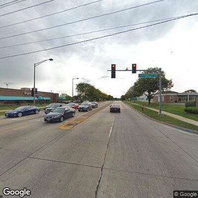 Auto accident at North Arlington Heights and Lake Cook