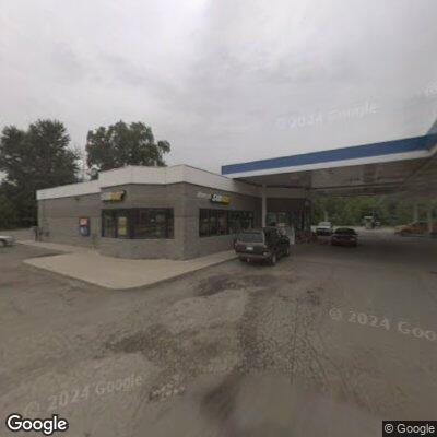 Breathing problem at gas station, patient drove off