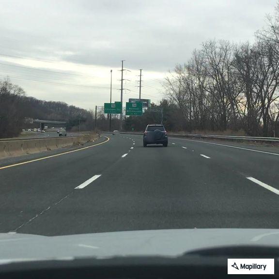 Report of disabled car on I-391 with person outside