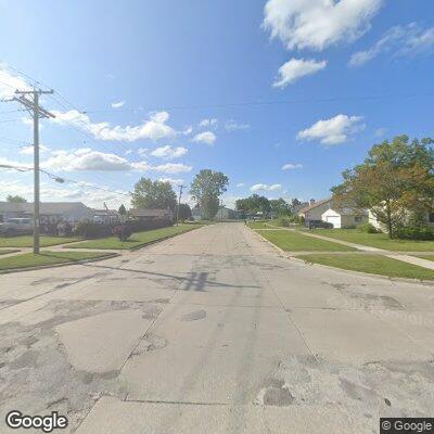Vehicle blocking roadway at Harrison and Leroy