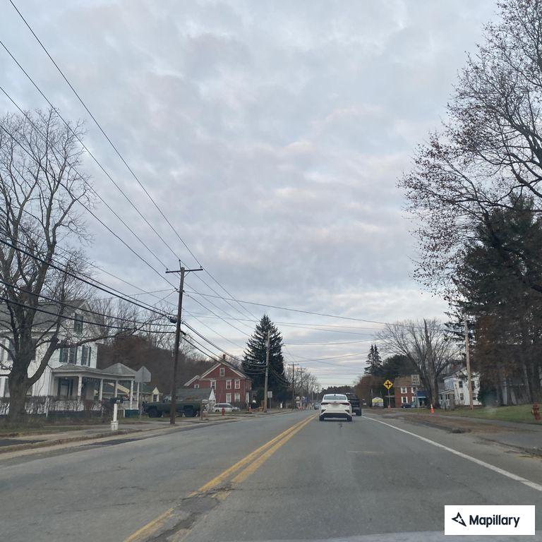 Traffic hazard at sewer work zone on East Main