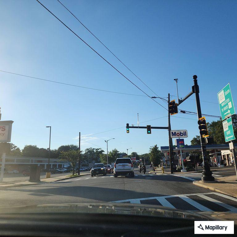 Traffic lights flashing at Mill and Chandler