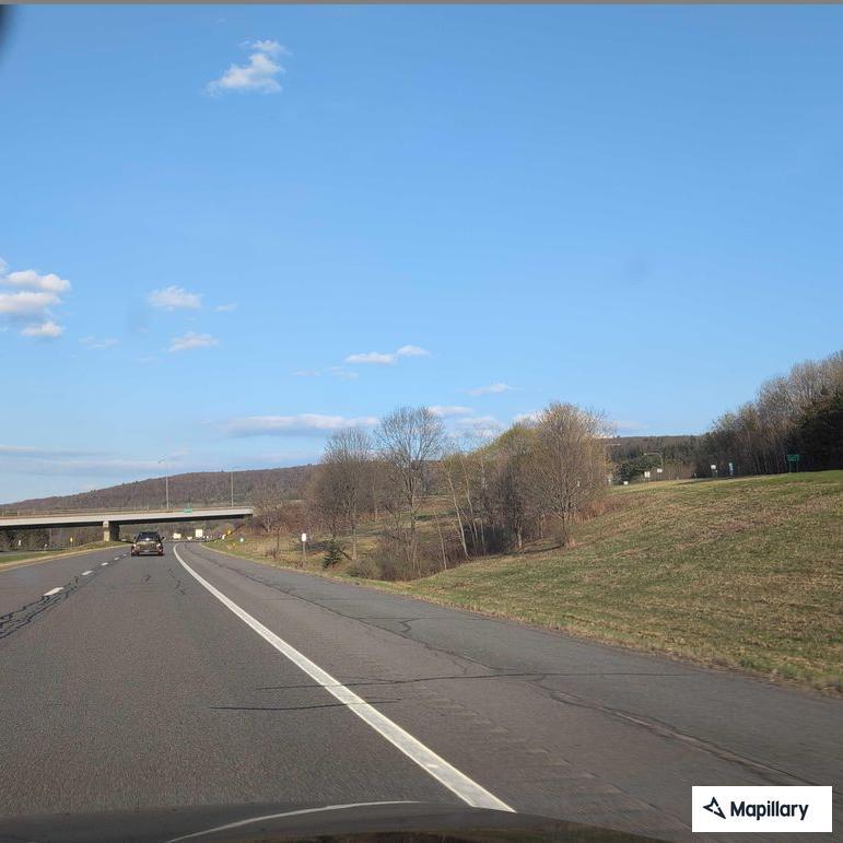 Car hits deer on I-88 westbound near exit 9