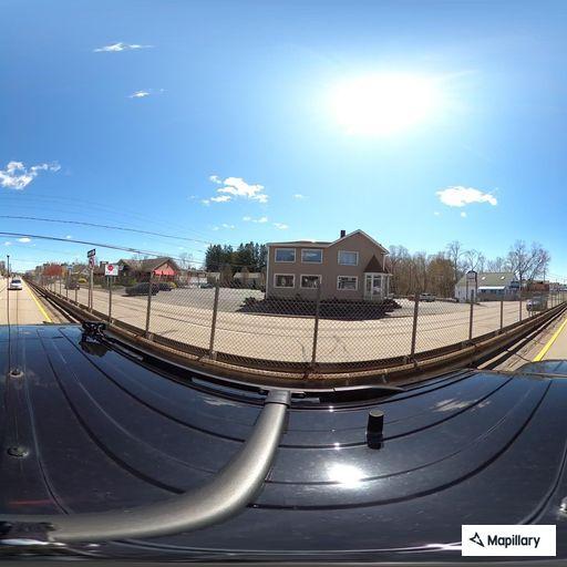 Vehicle hits object on Route 9 intersection