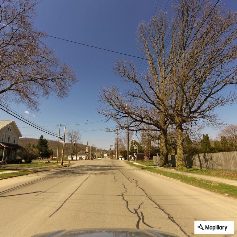 Power lines down on Elm Street roadway