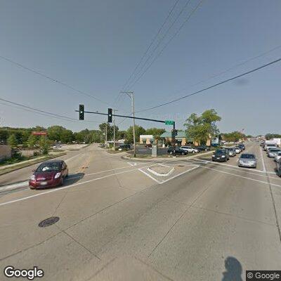 Person experiencing medical emergency at intersection in McHenry