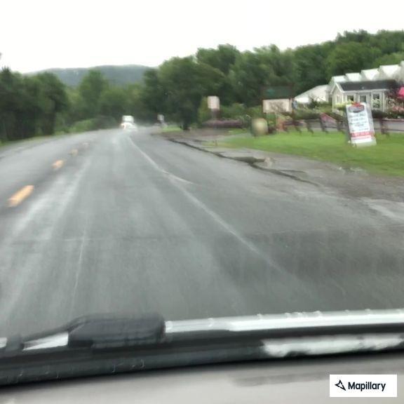 Slow-moving vehicle on Route 8 near Whitney’s