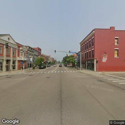 Visually impaired person driving scooter needs help