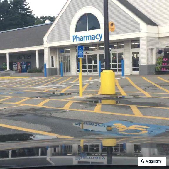 Man told not to linger behind dollar store