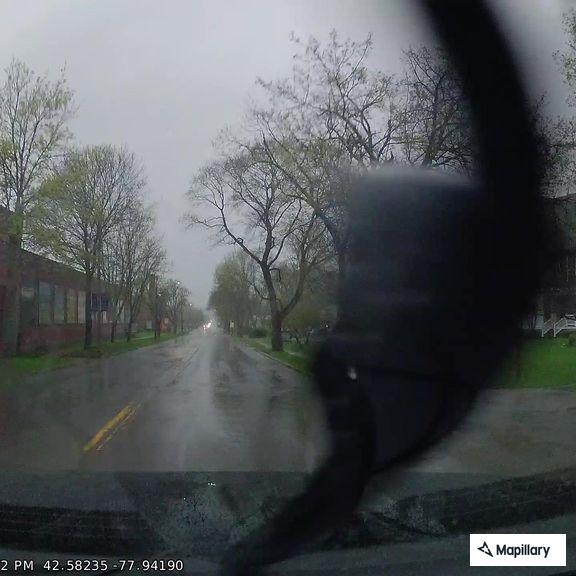 Erratic white SUV reported on State Route 408