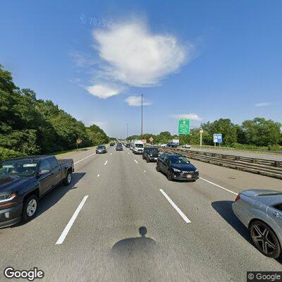Person with worsening severe headache in minivan on I-495