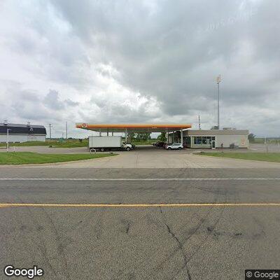 Male reported assaulting woman at gas station