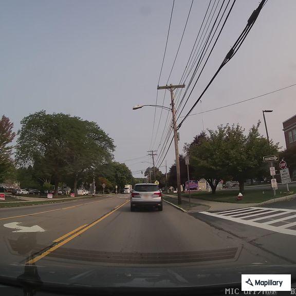 Driver unable to maintain lane on Route 14A