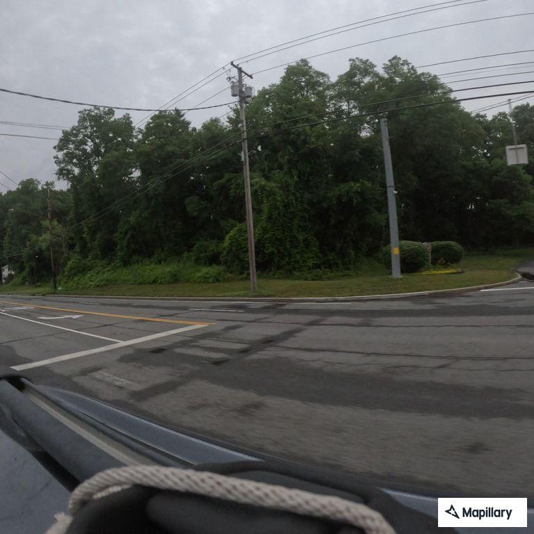 Tractor trailer parked safely on roadside