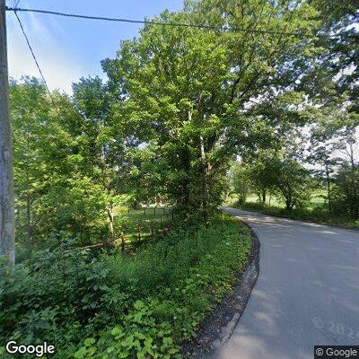 Trees blocking roadway near Keating Road