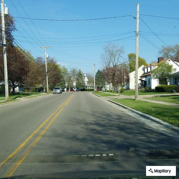 Traffic stop at Jefferson and Ash intersection