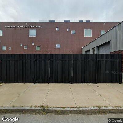 Person sick at police department booking area