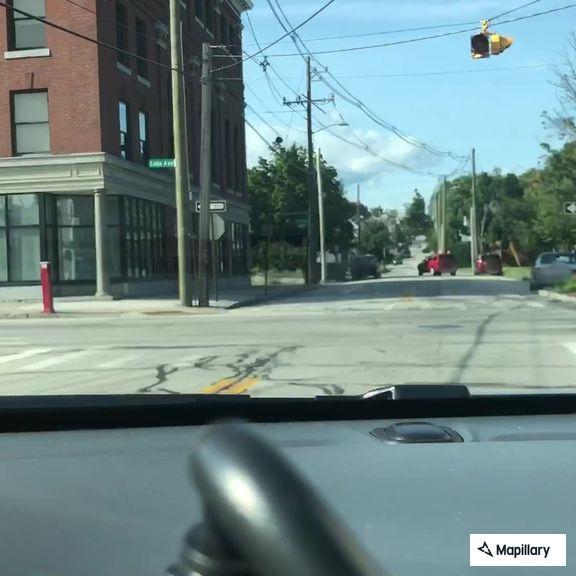 Fire alarm on Lake Ave under control