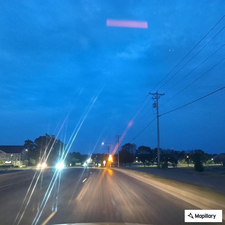 Traffic stop at North Main and Cross Country
