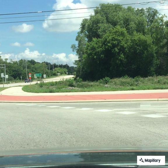 Unmarked construction hole creating road hazard
