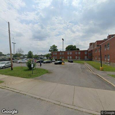 Female with arm cut from glass door in Herkimer