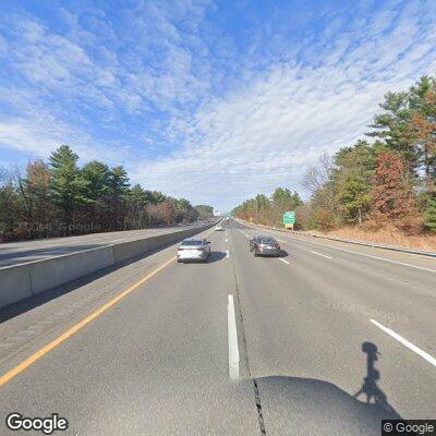 Deer blocking left lane on I-93 northbound